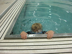 My child should stop swimming lessons when......