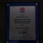 NSW Water Safety Awards Win